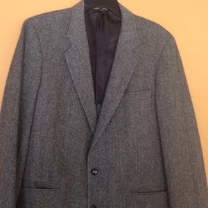 Jeremy Cobb Herringbone pure wool blazer